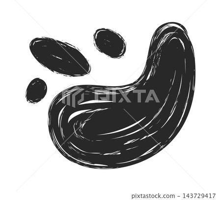 Blob Splash Stroke Brush Blob Splash Stroke Brush 143729417