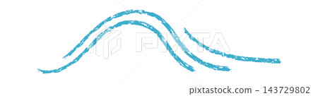 Scribble Wave Motion Stroke Scribble Wave Motion Stroke 143729802