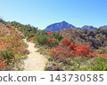 從白馬五龍的富尾嶺健行步道上可以欣賞到山景。 143730585