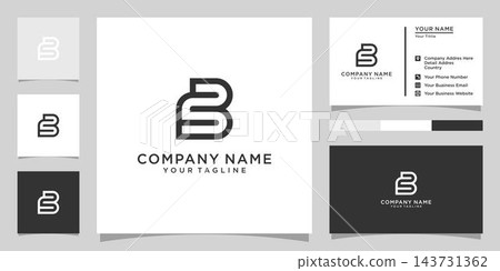 SB or BS initial letter logo design vector. SB or BS initial letter logo design vector. 143731362