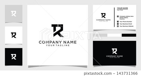 TR or RT initial letter logo design vector. 143731366