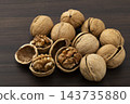 Walnuts in their shells Walnuts in their shells 143735880