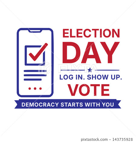 Election Day Democracy Starts With You Voting Design Election Day Democracy Starts With You Voting Design 143735928