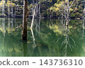 Autumn natural lake 143736310