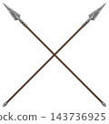 Ancient Battle Spear for Warfare 143736925