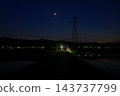Night view of Lake Shirakaba 143737799