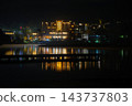 Night view of Lake Shirakaba 143737803