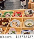 Kagurazaka's home-style dishes served in small bowls 143738427
