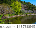 Early autumn scenery of flowers and waterside in Sodegaura Park 143738645