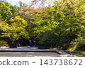 Autumn at Kaneyama Falls and Mt. Fuji Museum 143738672