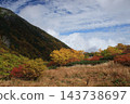 Autumn scenery of Mount Komagatake in the Central Alps. 143738697