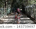 A woman in a kimono 143739497