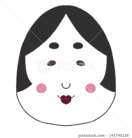 Okame illustration Okame illustration 143740186