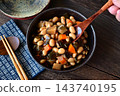 色彩繽紛的什錦豆菜 143740195
