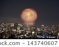 The Naniwa Yodogawa Fireworks Festival 2026: A fireworks display that lights up the autumn night sky. 143740607