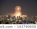 The Naniwa Yodogawa Fireworks Festival 2026: A fireworks display that lights up the autumn night sky. 143740608