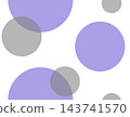 Simple polka dot seamless pattern (lilac) 143741570