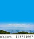 Panoramic view of the Nara Basin [Aerial view of Nara from Mt. Shigi] 143741667