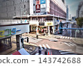 新潟市，萬代巴士中心十字路口 143742688
