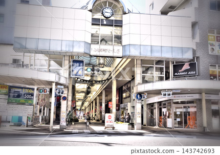新潟市古町購物中心5前街景 143742693