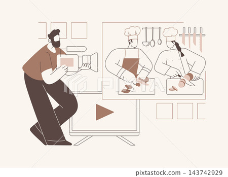 Reality show isolated cartoon vector illustrations. Reality show isolated cartoon vector illustrations. 143742929