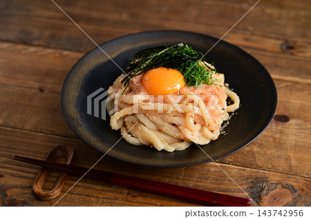 明太子奶油烏龍麵 143742956