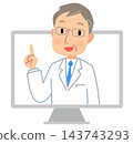 Online medical consultation; consultation via the internet; doctor 143743293