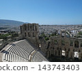 Greece: Parthenon Temple, Theatre of Dionysus 143743403