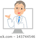 Online medical consultation; consultation via the internet; doctor 143744546