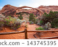 Majestic Landscape Arch in Arches National Park 143745395