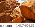 Giant Boulder Rocks Formations in Fiery Furnace 143745485