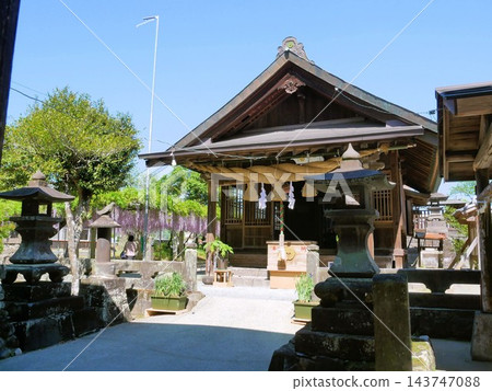 熊本縣山賀市石藤崎八幡神社正殿 熊本縣山賀市石藤崎八幡神社正殿 143747088