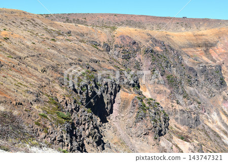 藏王禦間火山口湖景色。 143747321