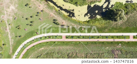 road, view from above road, view from above 143747816
