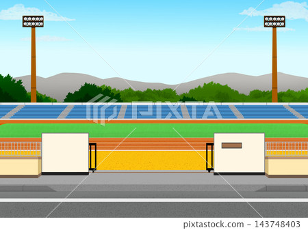 Stadium gate Stadium gate 143748403
