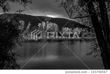 Scenic View of Golcuk Lake in Odemis Turkey During Autumn Season Scenic View of Golcuk Lake in Odemis Turkey During Autumn Season 143748567