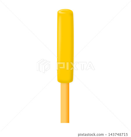 Mango ice pop stick 143748715