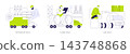 Ground transport abstract concept vector illustrations. 143748868