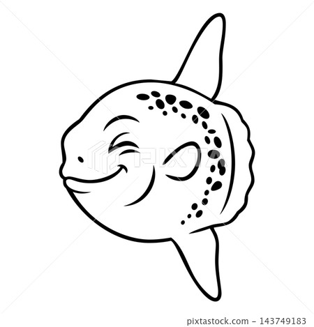 mola mola sun fish mascot logo design mola mola sun fish mascot logo design 143749183