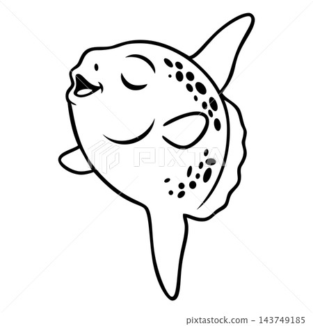 mola mola sun fish mascot logo design mola mola sun fish mascot logo design 143749185