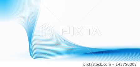 Abstract blue digital dynamic wave background. Futuristic high-technology concept. Business banners, flyers, and presentations. Vector illustration Abstract blue digital dynamic wave background. Futuristic high-technology concept. Business banners, flyers, and presentations. Vector illustration 143750002