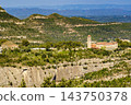 Monastery in Montserrat mountain range, Spain 143750378