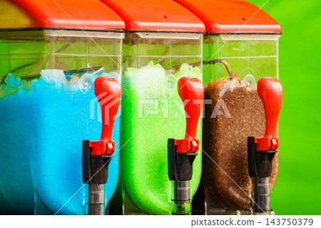 Making icy granita juice device. 143750379