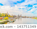 Embankment of Dresden, Germany 143751349