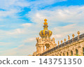 Opera house of Dresden, Germany 143751350
