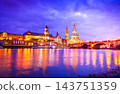 Embankment of Dresden, Germany 143751359