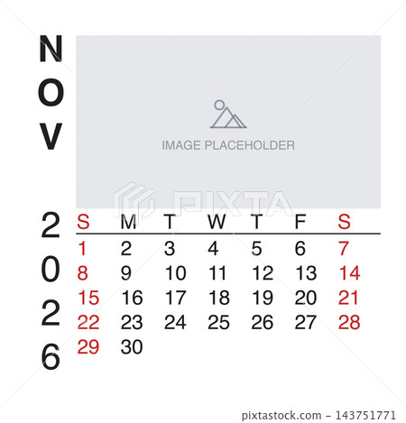 November 2026 English Clear Minimalist Monthly Schedule Grid Functional Corporat November 2026 English Clear Minimalist Monthly Schedule Grid Functional Corporat 143751771