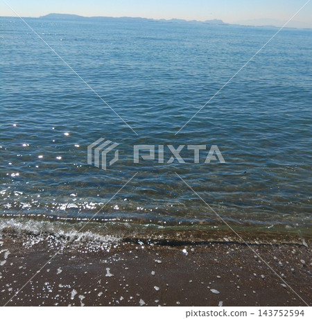 清晨的新舞湖海灘 清晨的新舞湖海灘 143752594