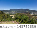 名久留美城遺址：從外堡遺址眺望三峰山，群馬縣水上町 143752639