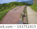 岐阜縣苗木城遺址，至今仍保留石牆。 143752815